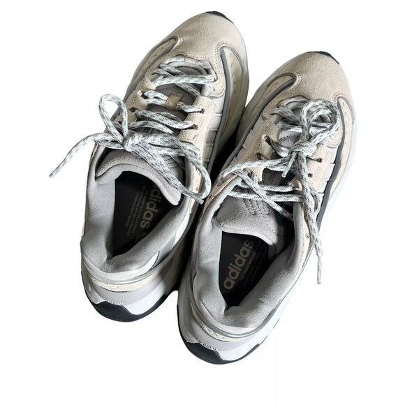 Adidas Women's Lace-Up Logo Standard Oznova Sneaker Running Shoes Size 7 - Picture 10 of 14